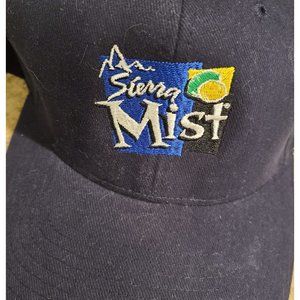 New! Flex it Baseball Hat Cap Pepsi Cola Sierra Mist Embroidered Logo Blue L/XL